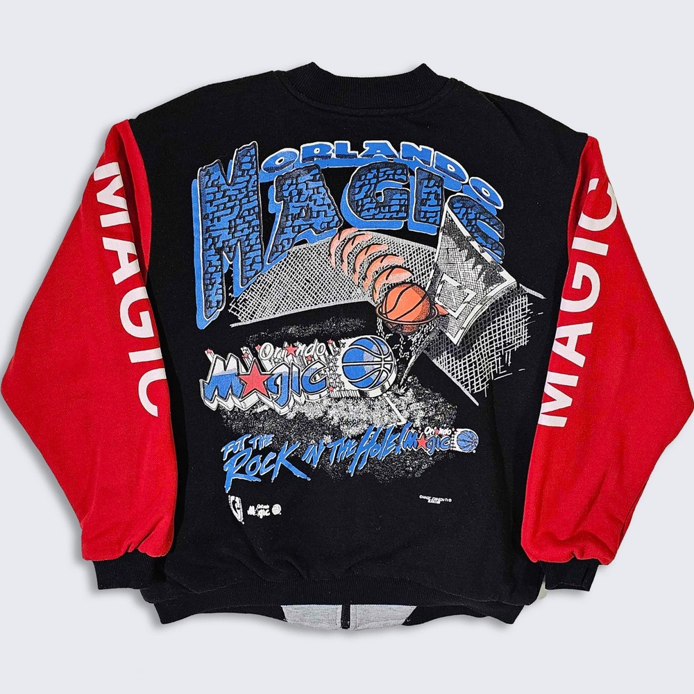 Orlando Magic Vintage 90s Shaq O'Neal Reversible Varsity Jacket